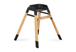 252-BLK Nibble 2-in-1 wooden Highchair Silo 15