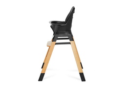 252-BLK Nibble 2-in-1 wooden Highchair Silo 09