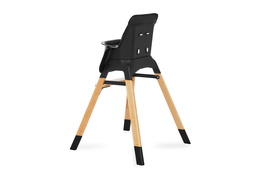 252-BLK Nibble 2-in-1 wooden Highchair Silo 10