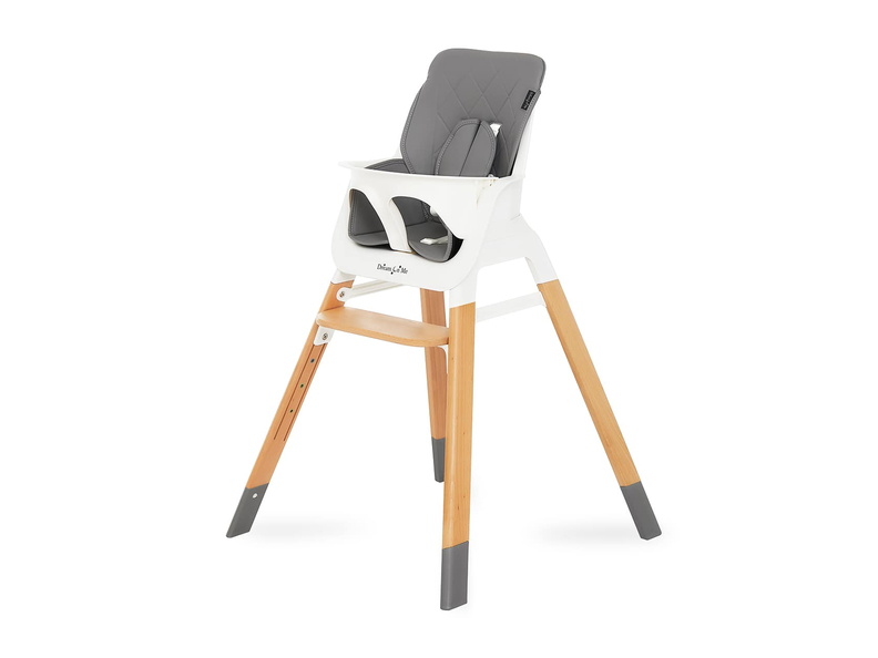 252-LG Nibble 2-in-1 wooden Highchair Silo 07