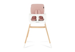252-PINK Nibble 2-in-1 wooden Highchair Silo 02