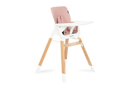 252-PINK Nibble 2-in-1 wooden Highchair Silo 04
