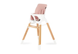 252-PINK Nibble 2-in-1 wooden Highchair Silo 07