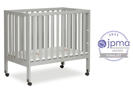 685-PG Jett Portable Folding Mini Crib Side Silo