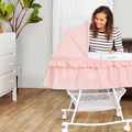 442-RQ Lacy Portable 2 in 1 Bassinet and Cradle Room Shot 06