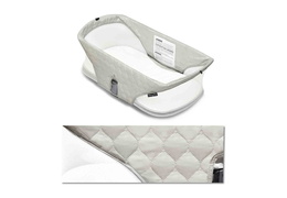 4401-GY Niche On The Go Portable Travel Bassinet Collage 02