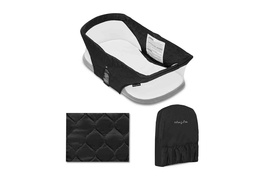4401P-BLK Niche On The Go Portable Travel Bassinet with Backpack Collage 02