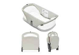 4401-GY Niche On The Go Portable Travel Bassinet Collage 03