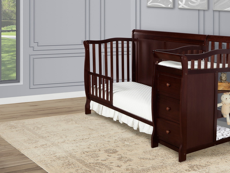 620FP-E Brody Toddler Bed with Changer Room Shot