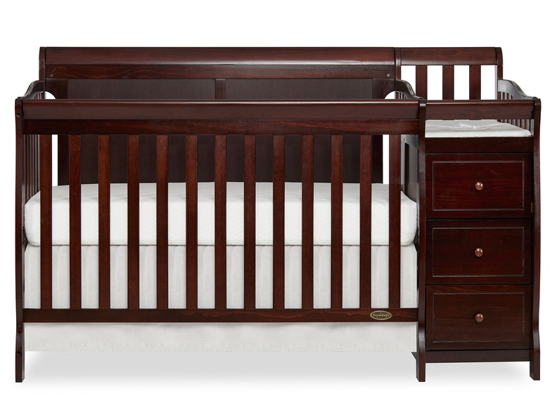 620FP-E 5-in-1 Brody Full Panel Convertible Crib with Changer Silo (1)