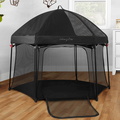 4435X-BLK Onyx Playpen Set with Canopy Room Shot 02