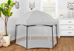 4435X-GY Onyx Playpen Set with Canopy Room Shot 01