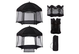 4435X-BLK Onyx Playpen Set with Canopy Collage 01