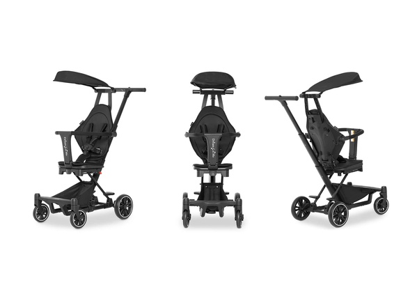 368-BLACK Drift Rider Stroller With Canopy Collage (2)
