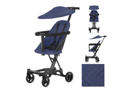 3650-NAVY Coast Rider Set, Stroller with Canopy Collage 01