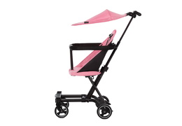 3650-PINK Coast Rider Set, Stroller with Canopy Silo (4)