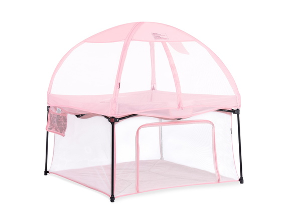 4434-PNK Ziggy Square Playpen with Canopy Silo (4)