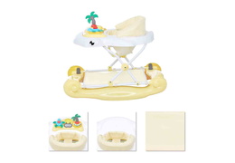 424-Y 2 in 1 Aloha Fun Activity Baby Walker and Rocker Collage 02
