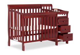 629-C Jayden 4 in 1 Mini Convertible Crib and Changer Silo 04