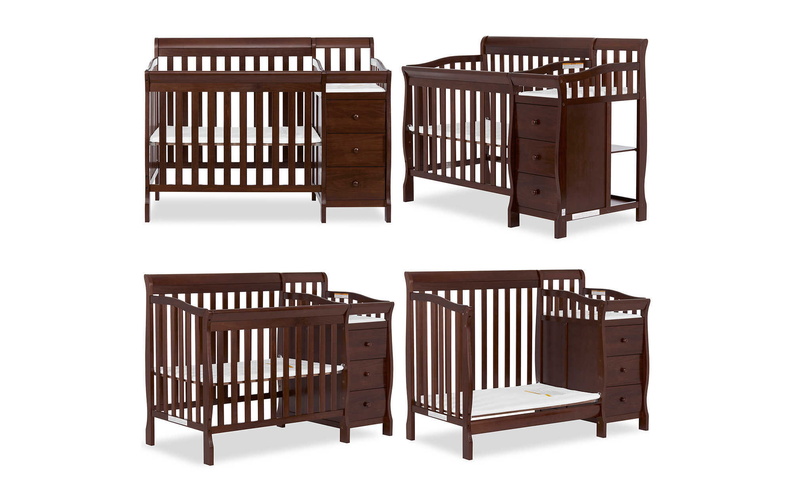 629-E Jayden 4 in 1 Mini Convertible Crib and Changer Collage.jpg
