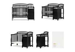 630-K Casco 3 in 1 Mini Crib and Dressing Table Collage