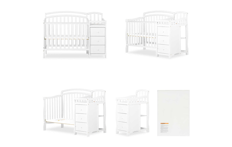 630-W Casco 3 in 1 Mini Crib and Dressing Table Collage.jpg