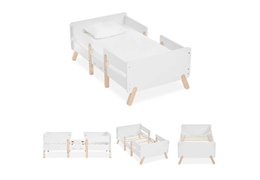 6251-NWHITE Osko Convertible Toddler Bed Collage (01)