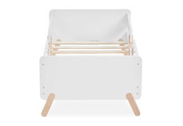 6251-NWHITE Osko Convertible Toddler Bed Silo (06)