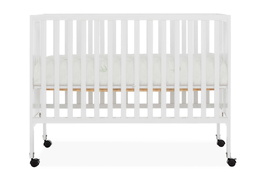 674-WHT Quinn Full Size Folding Crib Silo (1)