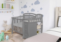 630-SGY Casco Mini Crib and Dressing Table Room Shot (3)