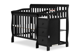 629-K Jayden 4 in 1 Mini Convertible Crib and Changer Silo (1)