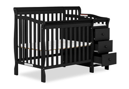 629-K Jayden 4 in 1 Mini Convertible Crib and Changer Silo (4)
