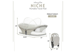 4401-GY Niche On The Go Portable Travel Pod (4)