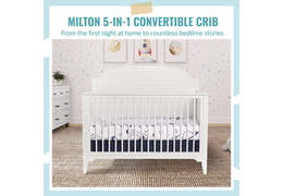 784-WHITE Milton Convertible Crib (5)