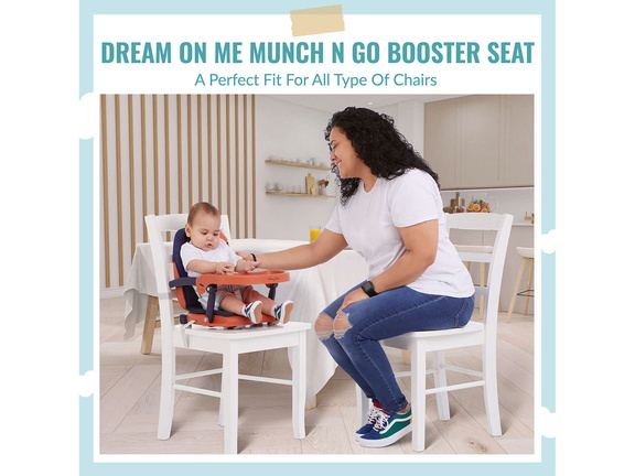 4311-ORANGE Munch N' Go Booster Seat (6)