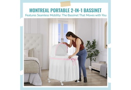 4421-PNK Montreal Portable 2 in 1 Bassinet (6)