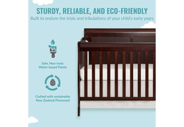 620FP-E Brody Full Panel Convertible Crib with Changer (4)