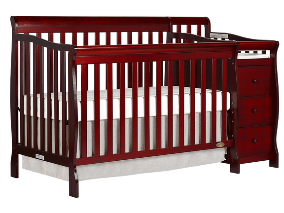 620-C Brody Convertible Crib with Changer (1)