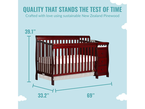 620-C Brody Convertible Crib with Changer (3)