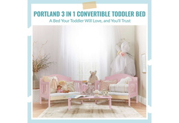 638-P Lilac Portland Convertible Toddler Bed (6)