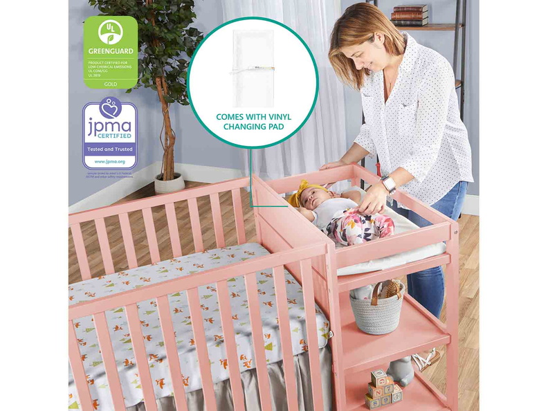 679-DPINK Synergy Convertible Crib and Changer Features 04
