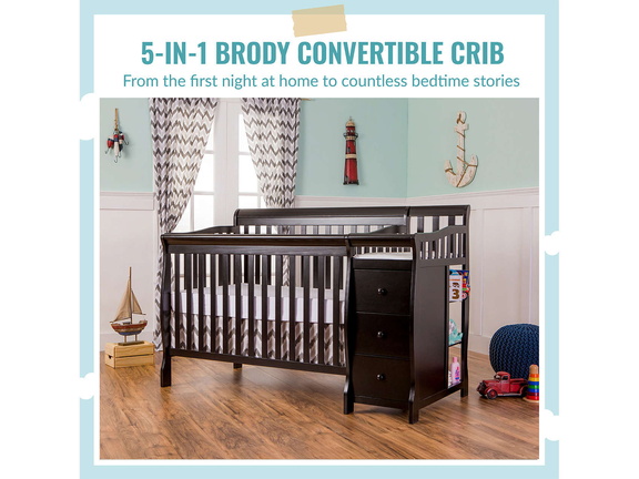 620-K Brody Convertible Crib with Changer (5)